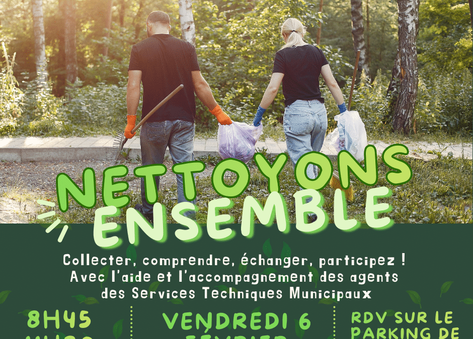 NETTOYONS ENSEMBLE !
