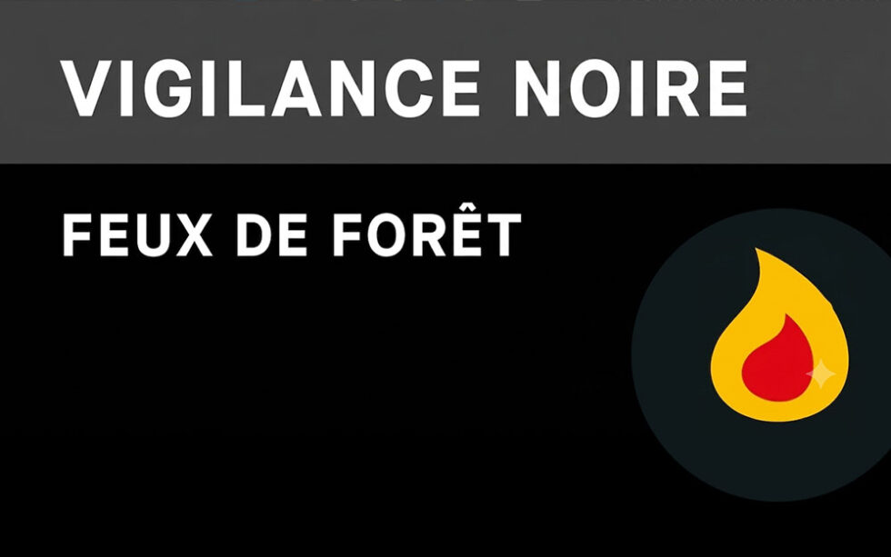 Vigilance noire – Feux de fôrets