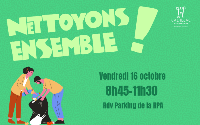 Nettoyons ensemble !