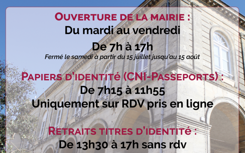 Post Fb horaires ete